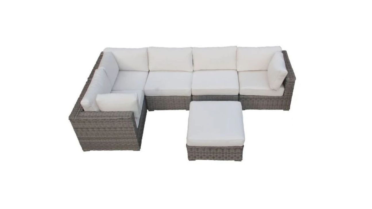 6 seater outdoor online corner sofa